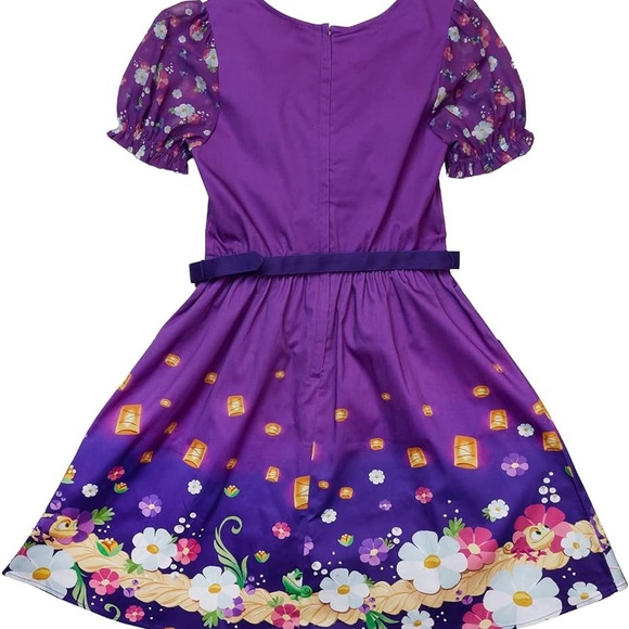 Loungefly Stitch Shoppe Disney Rapunzel Floral Lantern Allison Dress Pascal Pin - Picture 7 of 16